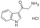 2-(1H-INDOL-3-YL)-2-OXO-ETHYLAMINE HCL Struktur