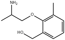 [2-(2-Aminopropoxy)-3-methylphenyl]methanol Struktur