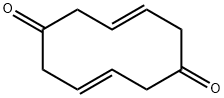 3,8-Cyclodecadiene-1,6-dione Struktur