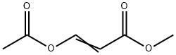 methyl 3-acetoxyacrylate Struktur