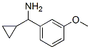 Benzenemethanamine, alpha-cyclopropyl-3-methoxy- (9CI) Struktur