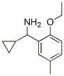 Benzenemethanamine, alpha-cyclopropyl-2-ethoxy-5-methyl- (9CI) Struktur