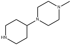 1-METHYL-4-(PIPERIDIN-4-YL)-PIPERAZINE Structure