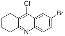 7-BROMO-9-CHLORO-1,2,3,4-TETRAHYDRO-ACRIDINE Struktur