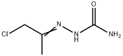 (1-chloropropan-2-ylideneamino)urea Struktur