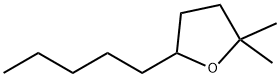 5,5-Dimethyl-2-n-pentyltetrahydrofuran Struktur