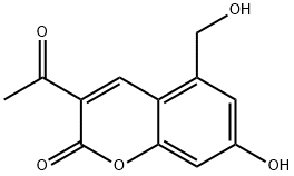 亮菌甲素, 53696-74-5, 結(jié)構(gòu)式