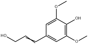 2,6-ジメトキシ-4-(3-ヒドロキシ-1-プロペニル)フェノール 化學(xué)構(gòu)造式