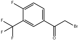 4-FLUORO-3-(TRIFLUOROMETHYL)PHENACYL BROMID price.