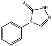 4-PHENYL-4H-1,2,4-TRIAZOLE-3-THIOL Struktur