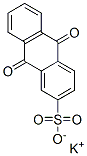 9,10-Dihydro-9,10-dioxo-2-anthracenesulfonic acid potassium salt Struktur