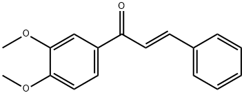 3,4-DIMETHOXYCHALCONE Struktur