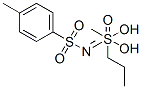 S-Methyl-S-propyl-N-(p-tolylsulfonyl)sulfimine Struktur