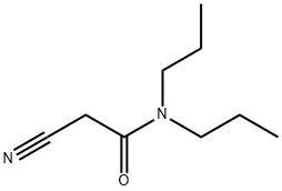 2-CYANO-N,N-DIPROPYLACETAMIDE Struktur