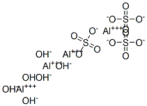 tetraaluminium hexahydroxide tris(sulphate) Struktur