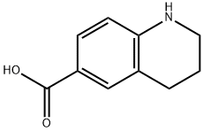 1,2,3,4-TETRAHYDRO-6-QUINOLINECARBOXYLIC ACID Struktur