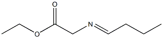 Glycine, N-butylidene-, ethyl ester, [N(E)]- (9CI) Struktur