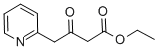 BETA-OXO-2-PYRIDINEBUTANOIC ACID ETHYL ESTER Struktur