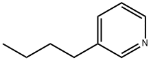 3-BUTYLPYRIDINE Structure