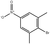 2-bromo-1,3-dimethyl-5-nitrobenzene Struktur