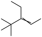 3-Ethyl-4,4-dimethyl-2-pentene Struktur