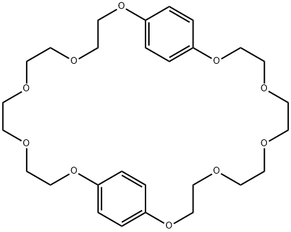 BIS(1,4-PHENYLENE)-34-CROWN 10-ETHER Struktur