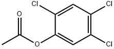 2,4,5-TRICHLOROPHENOL ACETATE Struktur