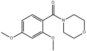 4-(2,4-dimethoxybenzoyl)morpholine Struktur