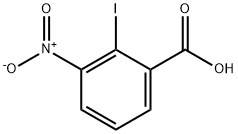 2-iodo-3-nitro-benzoic acid Struktur