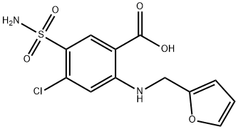 Furosemide Struktur