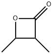 3,4-dimethyloxetan-2-one Struktur