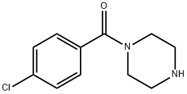 (4-CHLOROPHENYL)(PIPERAZIN-1-YL) METHANONE Struktur