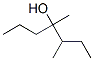 3,4-DIMETHYL-4-HEPTANOL Struktur