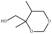 4,5-Dimethyl-1,3-dioxane-4-methanol Struktur