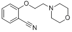 2-(2-MORPHOLIN-4-YLETHOXY)BENZONITRILE Struktur