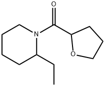 Piperidine, 2-ethyl-1-[(tetrahydro-2-furanyl)carbonyl]- (9CI) Struktur