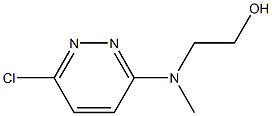 2-[(6-chloro-3-pyridazinyl)(methyl)amino]ethanol(SALTDATA: FREE) Struktur