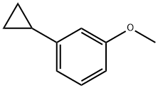 3-CYCLOPROPYLANISOL Struktur