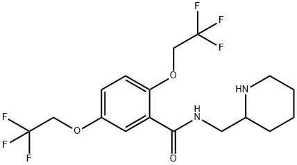 氟卡尼, 54143-55-4, 結(jié)構(gòu)式