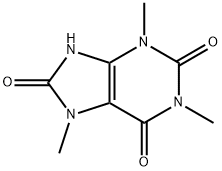 1,3,7-TRIMETHYLURIC ACID Structure