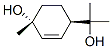 cis-4-hydroxy-alpha,alpha,4-trimethylcyclohex-2-ene-1-methanol Struktur