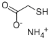 Ammonium thioglycolate Structure