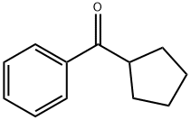 CYCLOPENTYL PHENYL KETONE Struktur