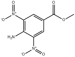 4-Amino-3,5-dinitrobenzoic acid methyl ester Struktur