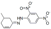 (-)-5-Methyl-2-cyclohexen-1-one 2,4-dinitrophenyl hydrazone Struktur