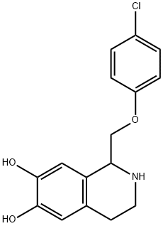 Clofeverine Struktur