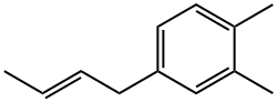 BENZENE,4-(2-BUTENYL)-1,2-DIM Struktur