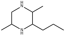 2,5-Dimethyl-3-propylpiperazine Struktur