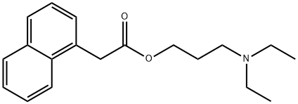 3-diethylaminopropyl 2-naphthalen-1-ylacetate|