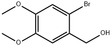 2-BROMO-4,5-DIMETHOXYBENZYL ALCOHOL Struktur